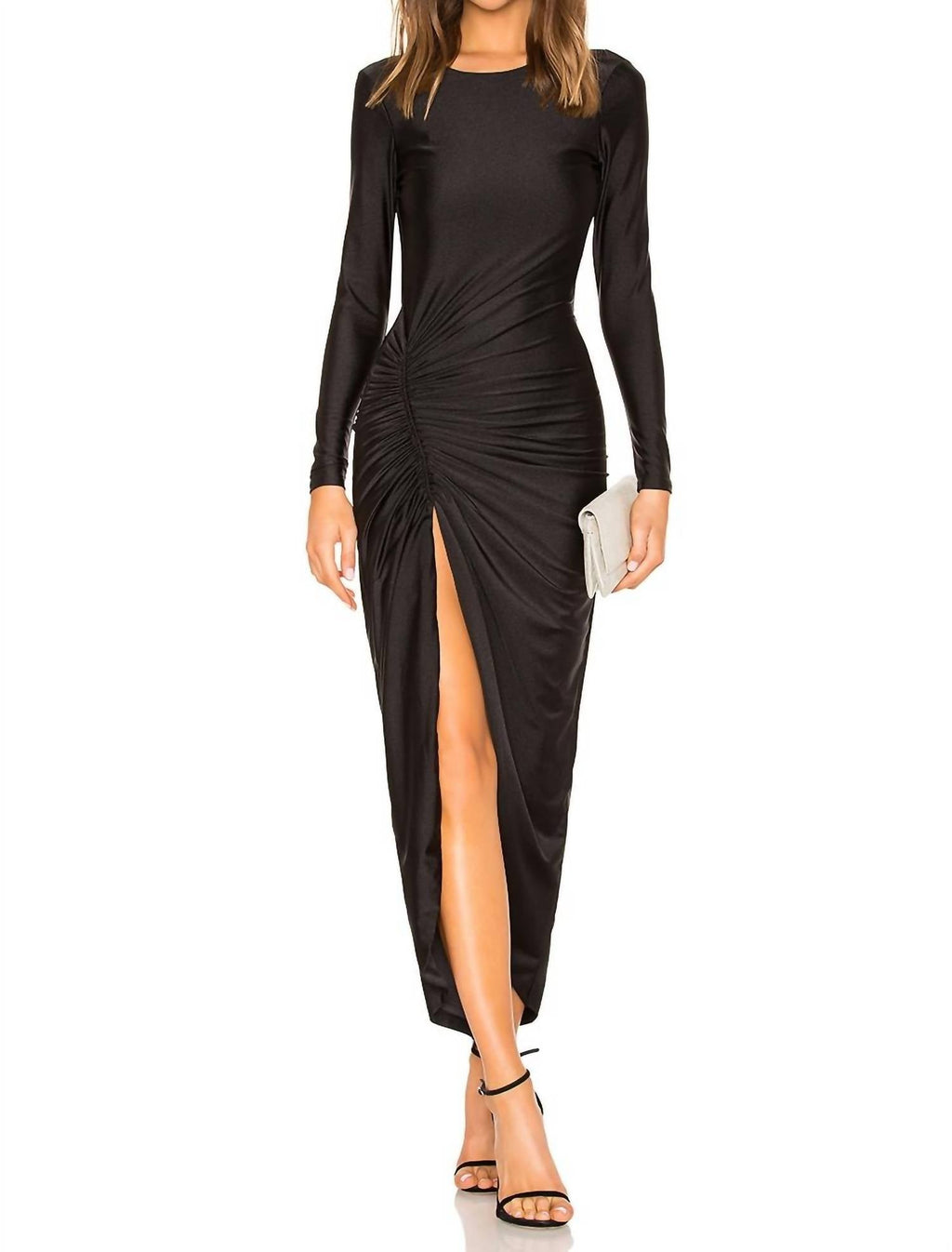 Sarah Ruched Maxi Dress
