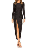 Sarah Ruched Maxi Dress